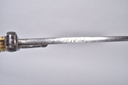 Fr. Sabre baïonnette mle 1866 Chassepot....