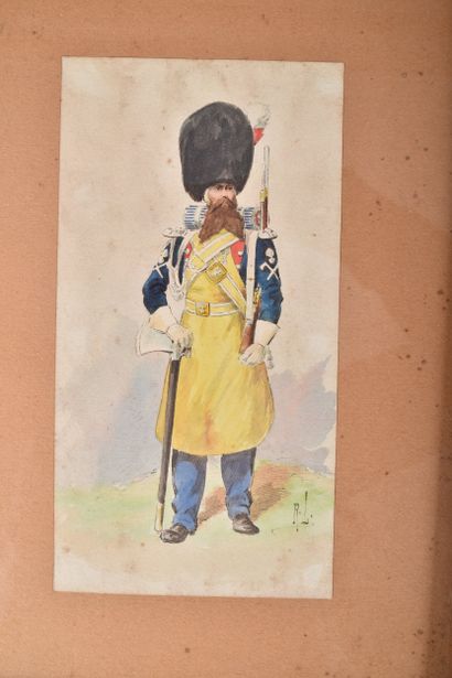 Attribué à Lucien ROUSSELOT « Sapeur 1 er...