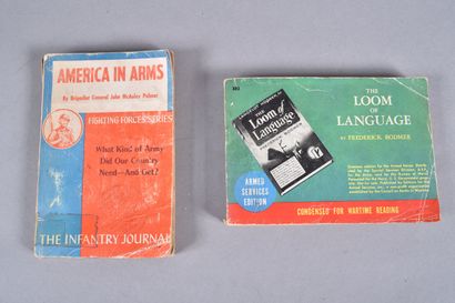 US- Deux livres en langue anglaise. « América...