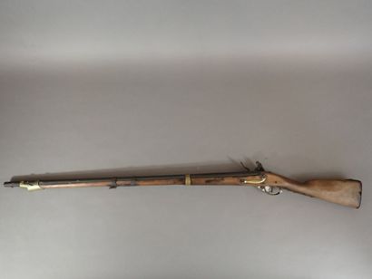 Fusil de dragon modèle an9.
Platine à silex...