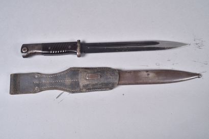 Allemagne. Baïonnette 1884-98. Poignée à...