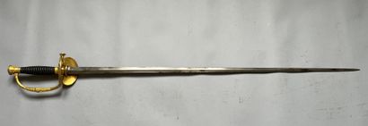 Épée d’officier modèle 1817 attribuée à l’administration...