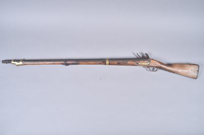 Fusil de dragon modèle an9.
Platine à silex...