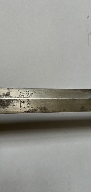Épée d’officier modèle 1817 attribuée à l’administration...