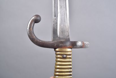 Fr- Sabre baïonnette modèle 1866 Chassepot....
