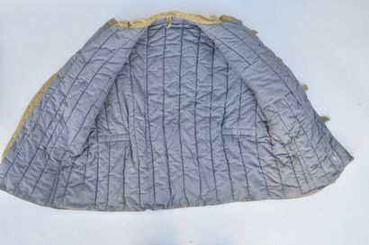 Veste d’hiver en tissu molletonnée soviétique...