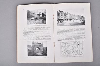 Quatre guides Michelin : Nancy, Metz, Verdun-Argonne-Metz...