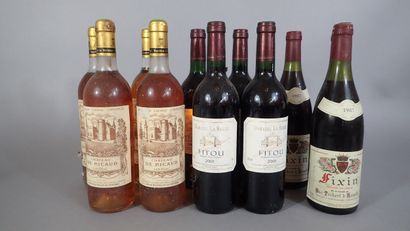 4 bouteilles Domaine La Serre Fitou 2001,...