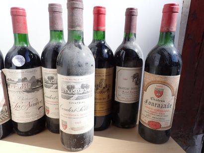 9 bouteilles comprenant un assortiment de...