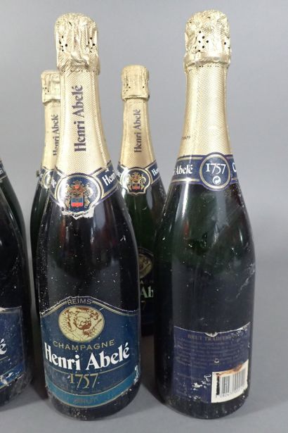 12 bouteilles Champagne Henri Abelé NM Cuvée...