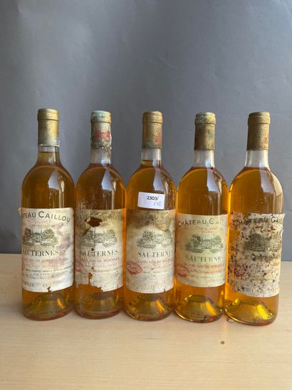 5 bouteilles Château Caillou Private Cuvée...