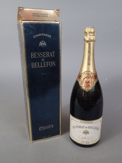 1 bouteille Champagne Besserat de Bellefont...