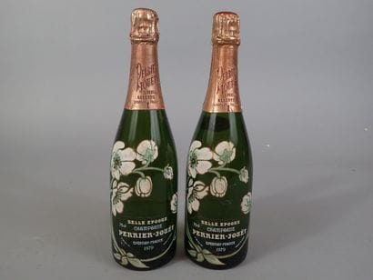2 bouteilles Champagne Perrier-Jouët Belle...