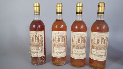 4 bouteilles Domaine La Serre Fitou 2001,...