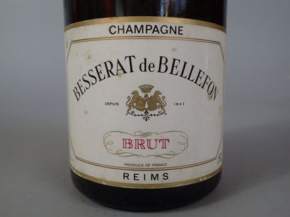 1 bouteille Champagne Besserat de Bellefont...
