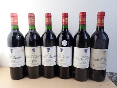 6 bouteilles comprenant 5 bouteilles Château...