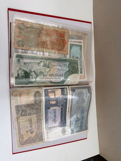 NUMISMATIQUE - Petit classeur de rangement...