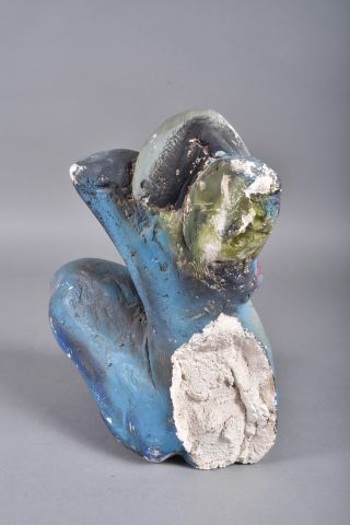 R. SELLE (XXe siècle). Femme nue. Sujet en...