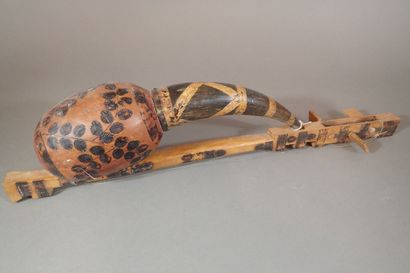 ***[ART AFRICAIN] Lot de 4 instruments de...