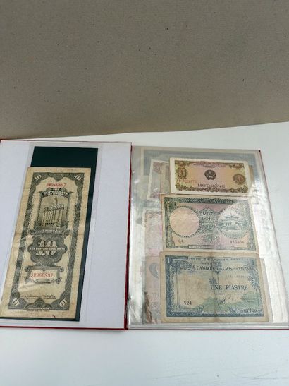 NUMISMATIQUE - Petit classeur de rangement...