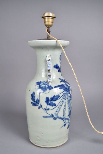 Chine, fin du XIXe siècle. Important vase...