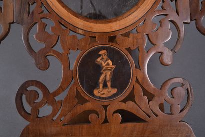 Miroir portatif de voyage formant triptyque...