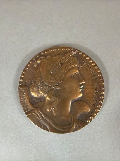 Médaille en bronze du Conservatoire National...