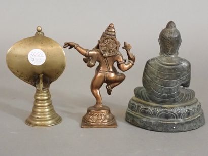 ART D'ASIE, Lot comprenant une Statuette...