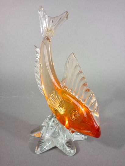 MURANO, dans le gout de. Deux poissons en...
