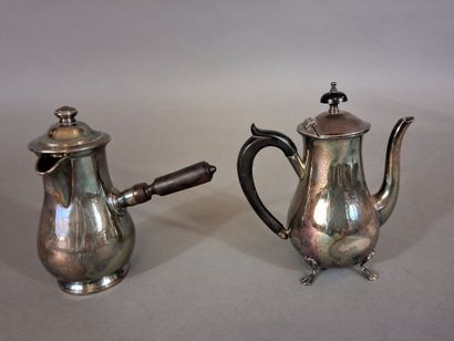 Lot de 6 pièces de service de table en métal...