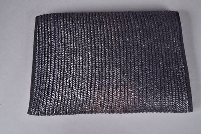 NINO CERRUTI. Large pochette enveloppe cérémonie...