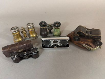 Ensemble de 5 paires de jumelles de théâtre...