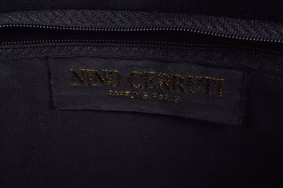 NINO CERRUTI. Large pochette enveloppe cérémonie...