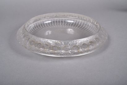 LALIQUE France. Coupe ou centre de table...