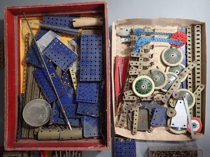 MECCANO France, jeu de conctruction, 3 notices...