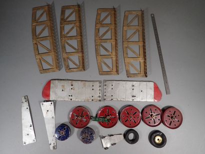 MECCANO France, jeu de conctruction, 3 notices...