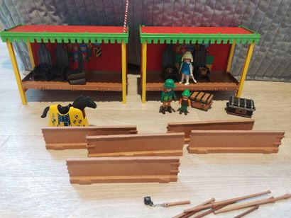 PLAYMOBIL - Chevaliers, chevaux, cavalier,...