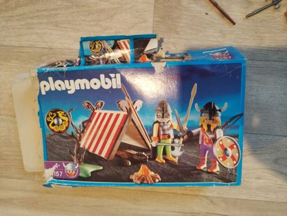 PLAYMOBIL - Vikings, pirates, 4 bateaux,...