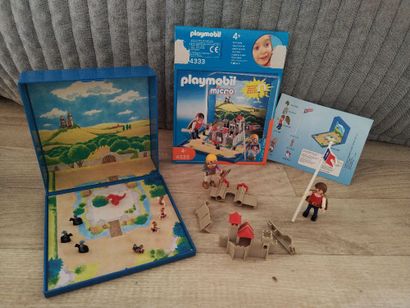 PLAYMOBIL - Boîte 4333 micro chevaliers,...