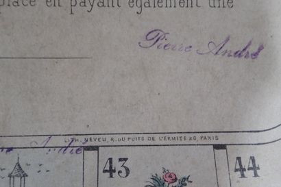 [JEUX ET JOUETS] Neveu (lith.) et Narçon...
