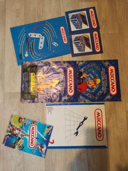MECCANO - Lot de 12 coffrets dont 2 neufs...
