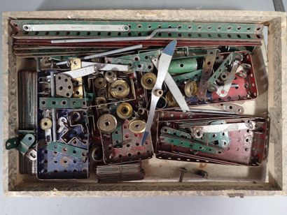 MECCANO France, jeu de conctruction, 3 notices...