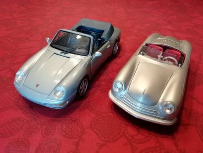 [VOITURE] MAISTON - lot de 2 Porsches, 1/18,...