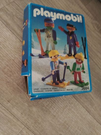 PLAYMOBIL - neige, ski, hiver, canoë, boîte...