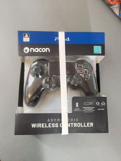 Console de jeu PS4, en carton, avec manette...