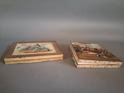JOUETS ANCIENS - Lot de 2 jeux de société...