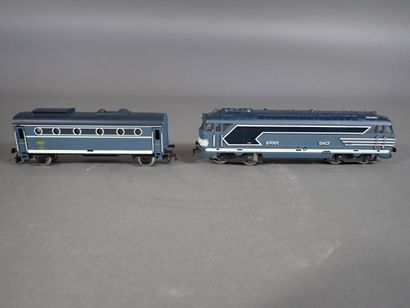 TRAIN - HO - Locomotives SNCF 67001 et 1...