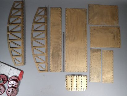 MECCANO France, jeu de conctruction, 3 notices...