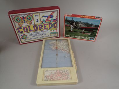 [MILITARIA, AVIATION] Ensemble de trois jeux...