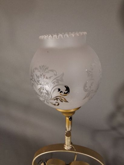 Paire de petits lampadaire de style Art déco...
